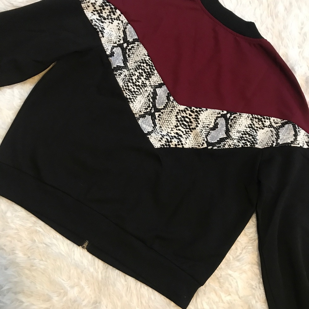 Multi colored bomber jacket - Picture 4 of 5